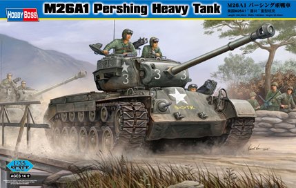 Tank M26 günstig Kaufen-M26A1 Pershing Heavy Tank. M26A1 Pershing Heavy Tank <![CDATA[HobbyBoss / 82425 / 1:35]]>. 