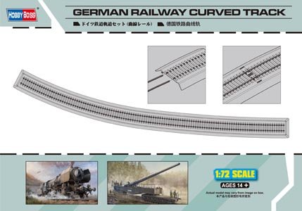 Railway günstig Kaufen-German Railway Curved Track. German Railway Curved Track <![CDATA[HobbyBoss / 82910 / 1:72]]>. 