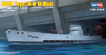 350 x günstig Kaufen-DKM Type IX-B U-Boat. DKM Type IX-B U-Boat <![CDATA[HobbyBoss / 83507 / 1:350]]>. 