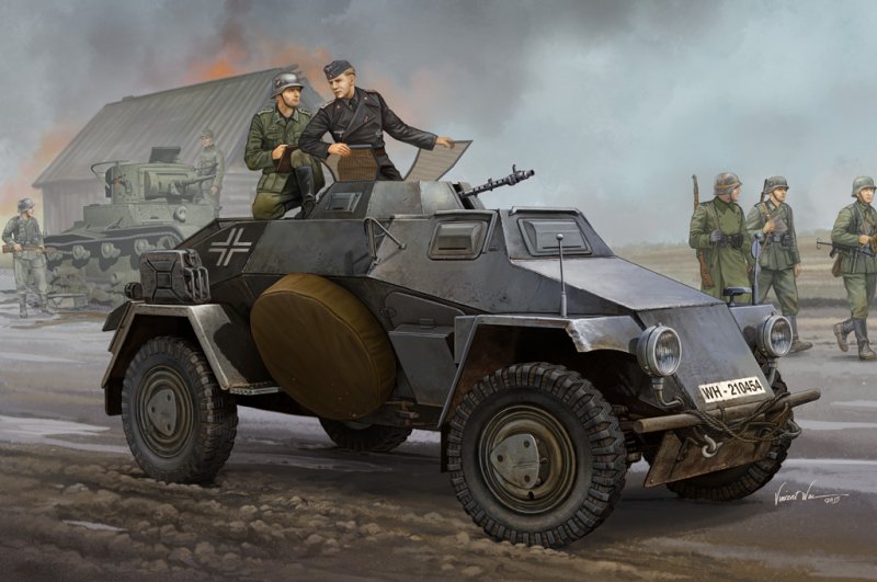 hwagen günstig Kaufen-German Sd.Kfz.221 Leichter Panzerspähwagen. German Sd.Kfz.221 Leichter Panzerspähwagen <![CDATA[HobbyBoss / 83812 / 1:35]]>. 