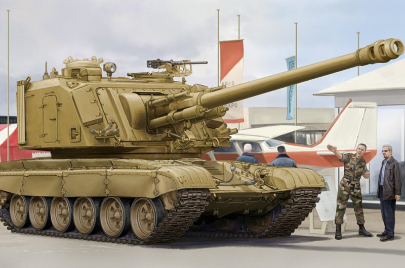 155 C günstig Kaufen-GCT 155mm AU-F1 SPH Based on T-72. GCT 155mm AU-F1 SPH Based on T-72 <![CDATA[HobbyBoss / 83835 / 1:35]]>. 