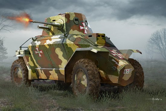 CD R günstig Kaufen-Hungarian 39M CSABA Armored Car. Hungarian 39M CSABA Armored Car <![CDATA[HobbyBoss / 83866 / 1:35]]>. 
