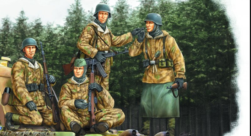 04 GE  günstig Kaufen-German Panzer Grenadiers Vol.1. German Panzer Grenadiers Vol.1 <![CDATA[HobbyBoss / 84404 / 1:35]]>. 