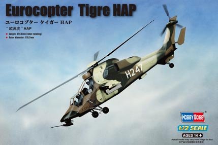 FRENCH günstig Kaufen-French Army Eurocopter EC-665 Tigre HAP. French Army Eurocopter EC-665 Tigre HAP <![CDATA[HobbyBoss / 87210 / 1:72]]>. 