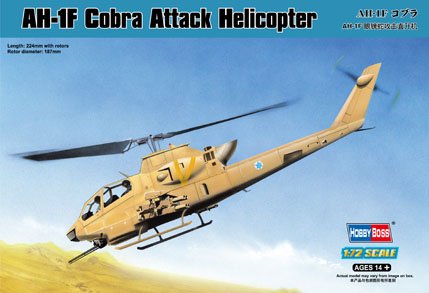 34;Attack günstig Kaufen-AH-1F Cobra Attack Helicopter. AH-1F Cobra Attack Helicopter <![CDATA[HobbyBoss / 87224 / 1:72]]>. 