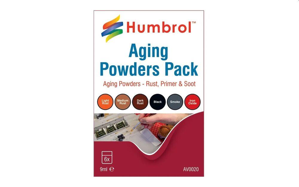 Mi Mix günstig Kaufen-Aging powders - Mixed pack - 6 x 9ml. Aging powders - Mixed pack - 6 x 9ml <![CDATA[Humbrol / AV0020]]>. 