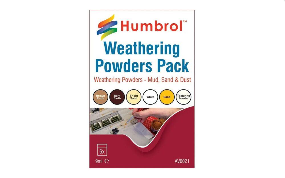 The Weather günstig Kaufen-Weathering powders - Mixed pack - 6 x 9ml. Weathering powders - Mixed pack - 6 x 9ml <![CDATA[Humbrol / AV0021]]>. 