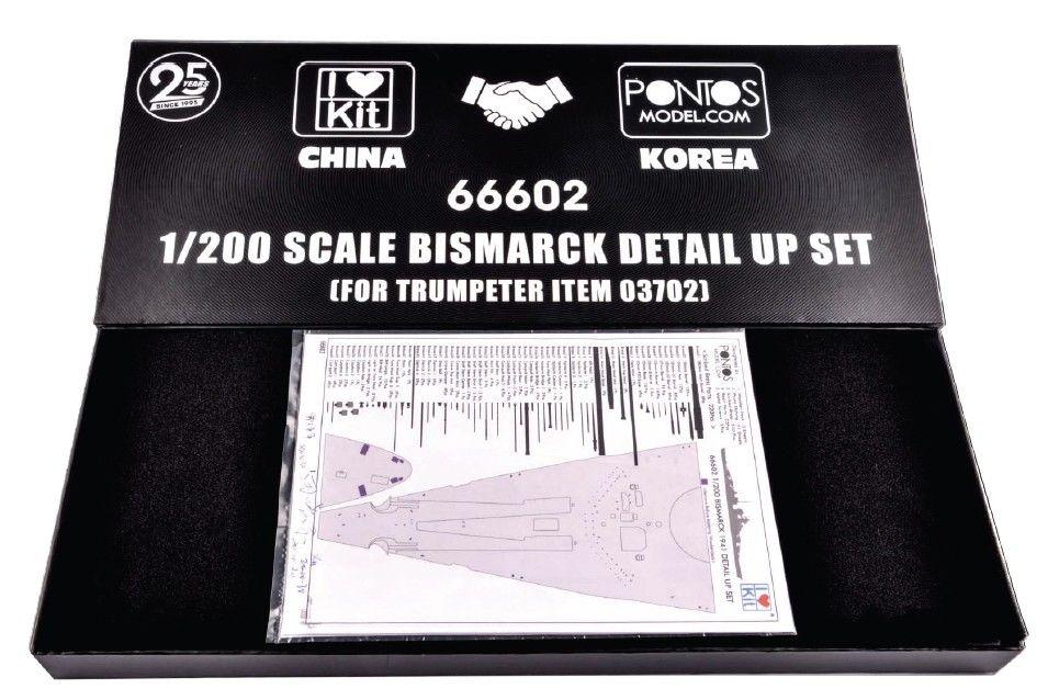 02 L  günstig Kaufen-Bismarck - Detail Set [Trumpeter]. Bismarck - Detail Set [Trumpeter] <![CDATA[I LOVE KIT / 66602 / 1:200]]>. 