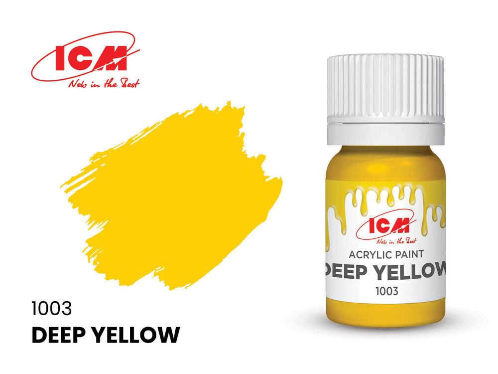 100 DE  günstig Kaufen-Deep Yellow - 12 ml. Deep Yellow - 12 ml <![CDATA[ICM / 1003]]>. 