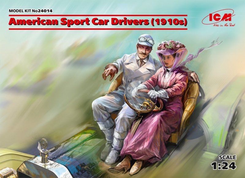 American günstig Kaufen-American Sport Car Drivers (1910s) (1 male - 1 female figures). American Sport Car Drivers (1910s) (1 male - 1 female figures) <![CDATA[ICM / 24014 / 1:24]]>. 