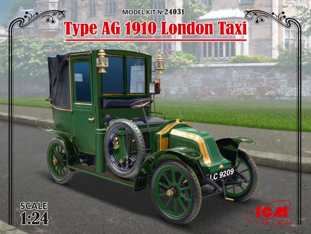 Type  günstig Kaufen-Type AG 1910 London Taxi. Type AG 1910 London Taxi <![CDATA[ICM / 24031 / 1:24]]>. 