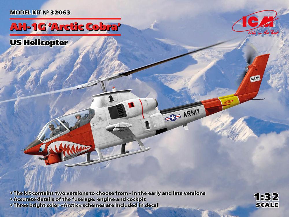 ARCTIC günstig Kaufen-AH-1G ´Arctic Cobra´, US Helicopter. AH-1G ´Arctic Cobra´, US Helicopter <![CDATA[ICM / 32063 / 1:32]]>. 