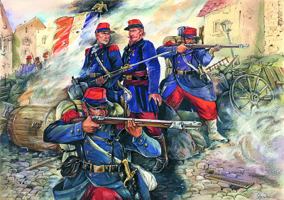 TR 61 günstig Kaufen-French Line Infantry, French Prussian War (1870/71). French Line Infantry, French Prussian War (1870/71) <![CDATA[ICM / 435061 / 1:35]]>. 