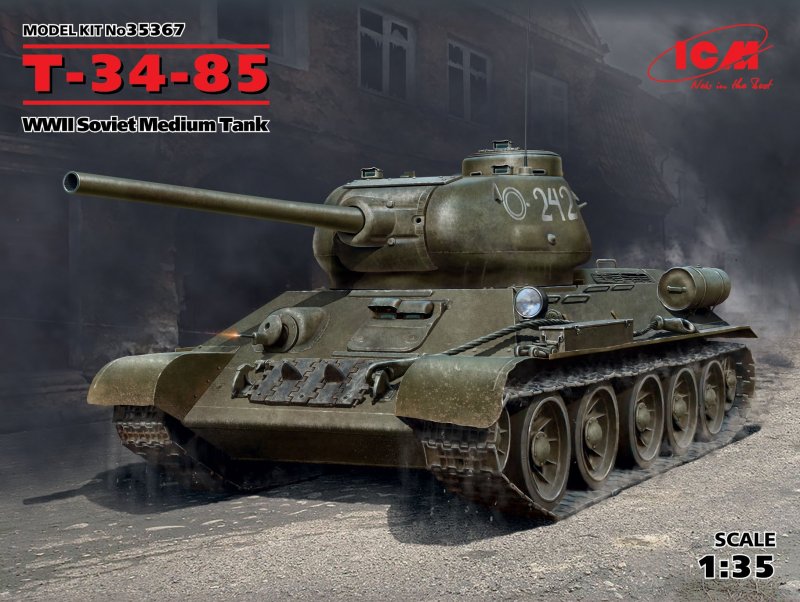 35 43 günstig Kaufen-T34-85. T34-85 <![CDATA[ICM / 435367 / 1:35]]>. 