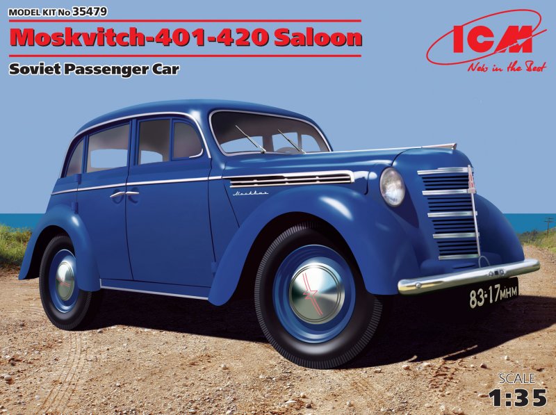 Moskvitch günstig Kaufen-Moskvitch-401-420 Saloon. Moskvitch-401-420 Saloon <![CDATA[ICM / 435479 / 1:35]]>. 