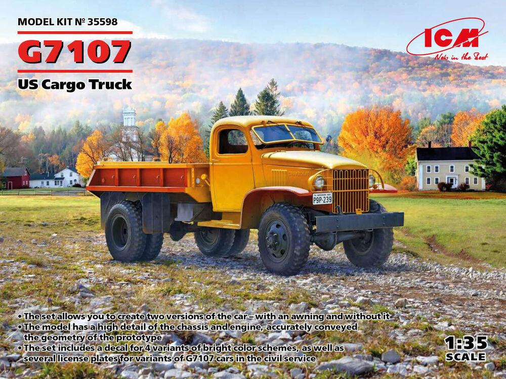 98 cm günstig Kaufen-G7107, US Cargo Truck. G7107, US Cargo Truck <![CDATA[ICM / 35598 / 1:35]]>. 