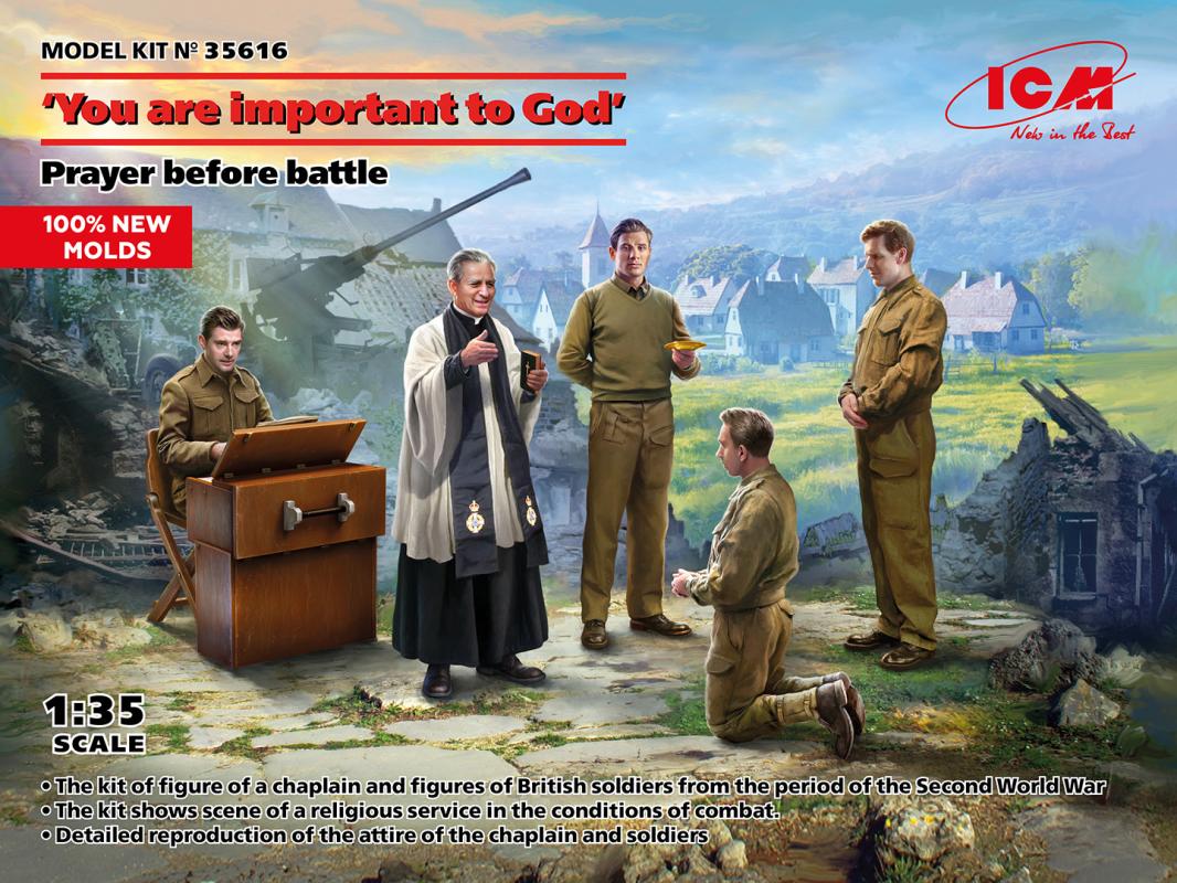 Battle.net  günstig Kaufen-You are important to God - Prayer before battle. You are important to God - Prayer before battle <![CDATA[ICM / 35616 / 1:35]]>. 