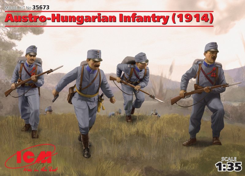US Infanterie günstig Kaufen-Austro-Hungarian Infanterie. Austro-Hungarian Infanterie <![CDATA[ICM / 435673 / 1:35]]>. 