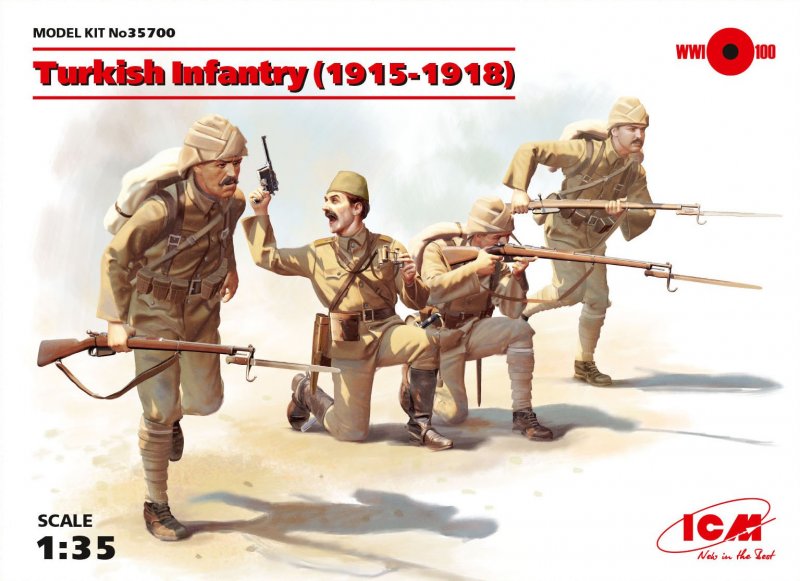 Turkisch günstig Kaufen-Turkisch Infantry 1915-1918. Turkisch Infantry 1915-1918 <![CDATA[ICM / 35700 / 1:35]]>. 