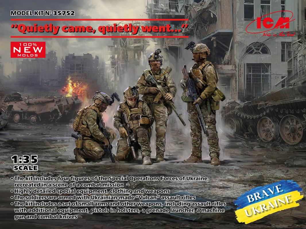 Operations günstig Kaufen-Quietly came,quietly went.Special Operations Forces of Ukraine(4 fig). Quietly came,quietly went.Special Operations Forces of Ukraine(4 fig) <![CDATA[ICM / 35752 / 1:35]]>. 