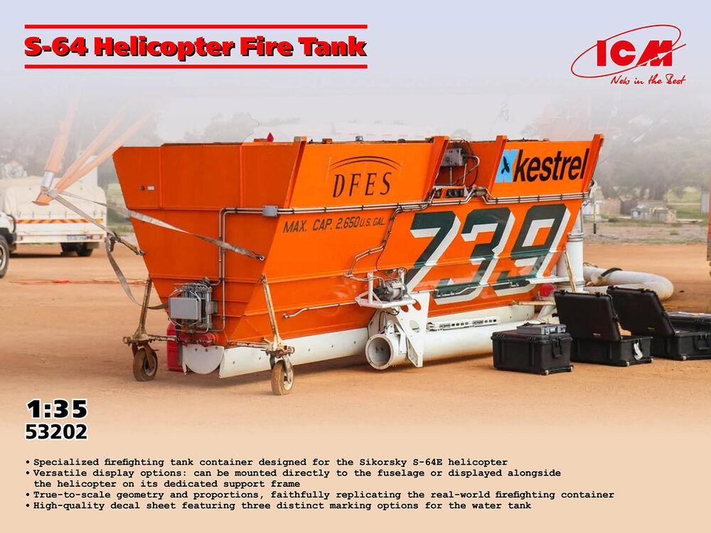 S-64 Helicopter Fire Tank