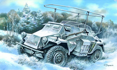 Vehicle/Diorama günstig Kaufen-Sd.Kfz. 261 German Radio Communication Vehicle. Sd.Kfz. 261 German Radio Communication Vehicle <![CDATA[ICM / 472441 / 1:72]]>. 