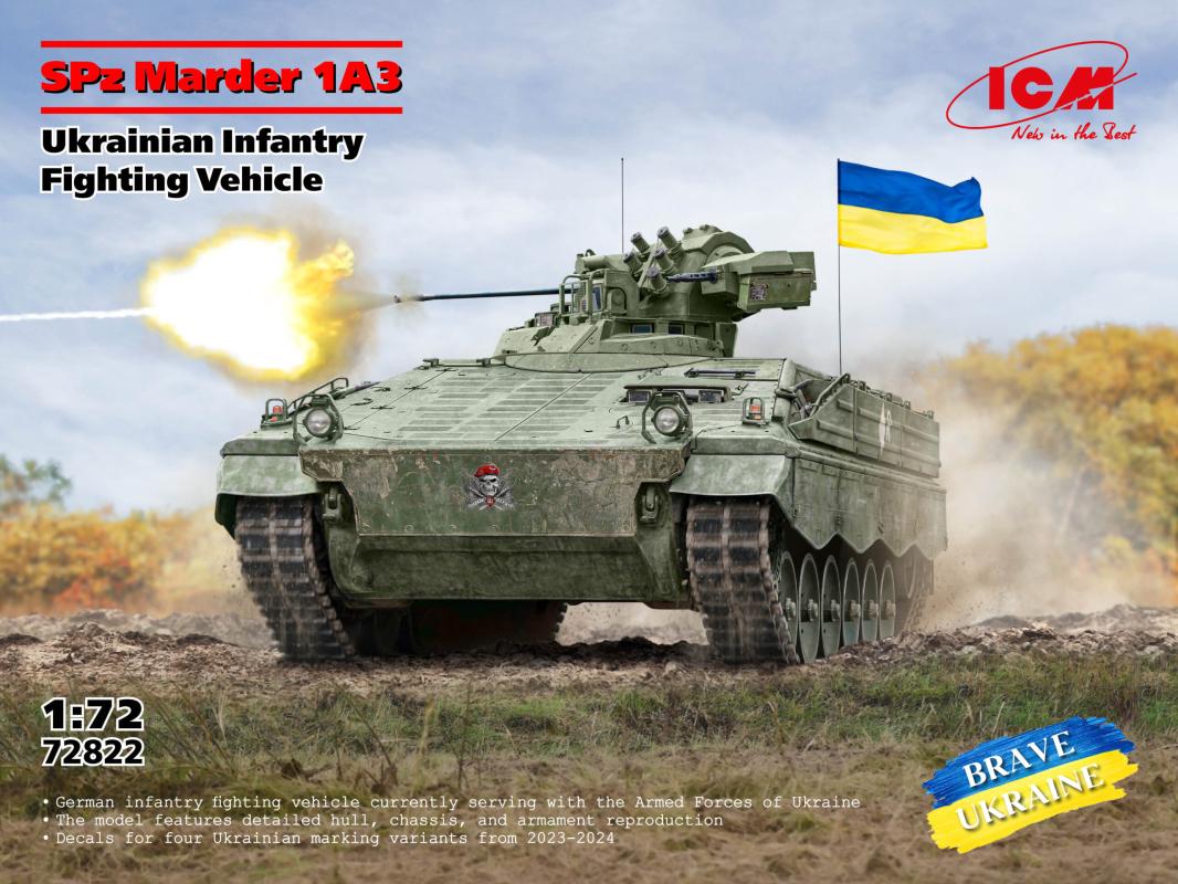 4823044411214 - SPz Marder 1A3 -Ukrainian Infantry Fighting Vehicle 4823044411214 - SPz Marder 1A3 -Ukrainian Infantry Fighting Vehicle