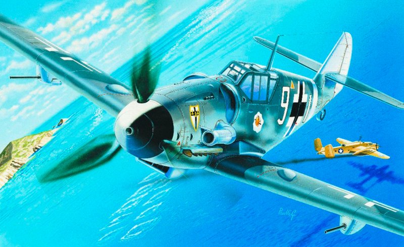 8001283800631 - Italeri 510000063 - 172 Messerschmitt BF-109 G-6 8001283800631 - Italeri 510000063 - 172 Messerschmitt BF-109 G-6