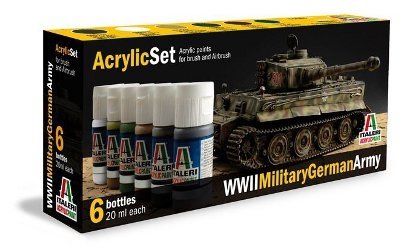 Set 433 günstig Kaufen-Acryl Set WWII Military German Army. Acryl Set WWII Military German Army <![CDATA[Italeri / 0433]]>. 