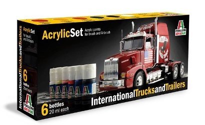 on 4  günstig Kaufen-Acryl Set International Trucks &Trailers. Acryl Set International Trucks &Trailers <![CDATA[Italeri / 0435]]>. 