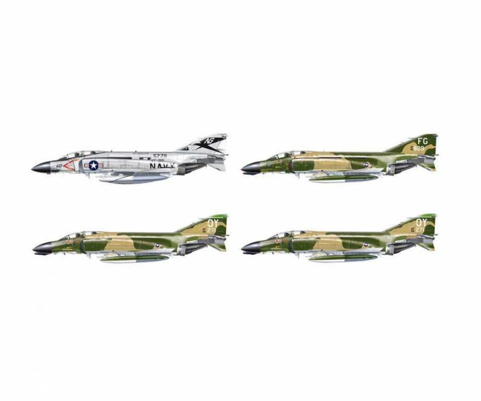 TOM 3 günstig Kaufen-F-4 C/D/J Phantom Aces. F-4 C/D/J Phantom Aces <![CDATA[Italeri / 1373 / 1:72]]>. 