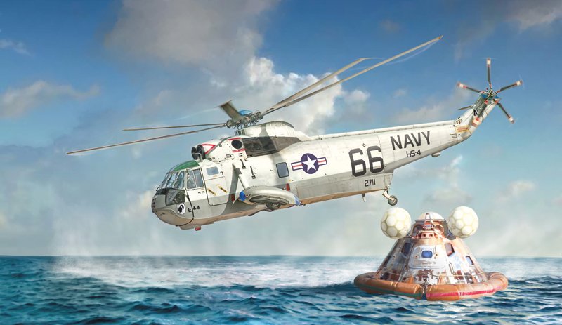 SH-3 Sea King - Apollo Recovery