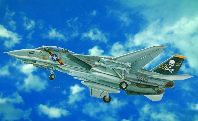 8001283026673 - Italeri 510002667 - 148 F-14A TOMCAT 8001283026673 - Italeri 510002667 - 148 F-14A TOMCAT