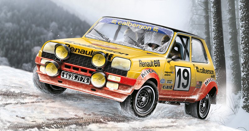 Renault 4 günstig Kaufen-Renault R5 Rally. Renault R5 Rally <![CDATA[Italeri / 3652 / 1:24]]>. 