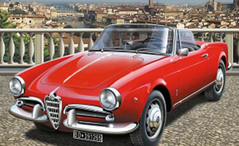 CD R günstig Kaufen-Alfa Romeo Giulietta Spider 1300. Alfa Romeo Giulietta Spider 1300 <![CDATA[Italeri / 3653 / 1:24]]>. 