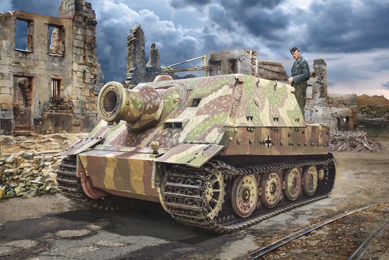 38cm RW 61 auf Sturmmöser Tiger
