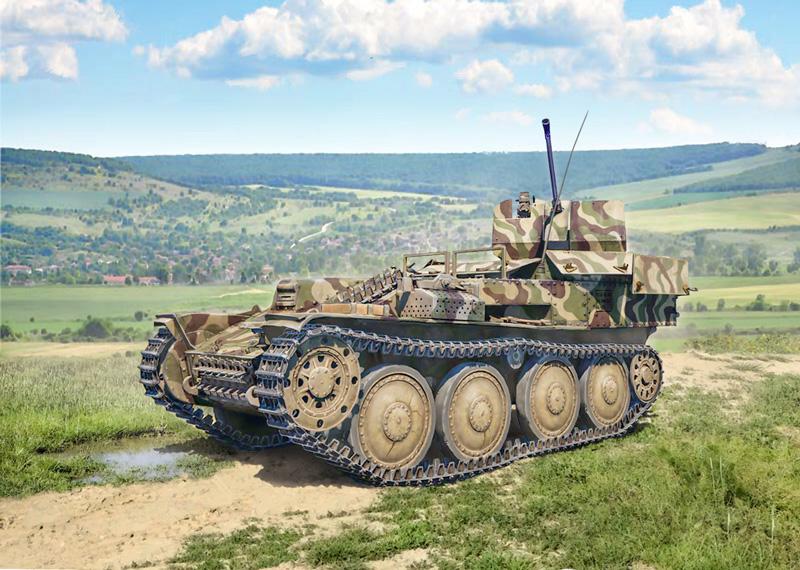 8001283964616 - Dt SdKfz140 Flakpanzer 38 Gepard