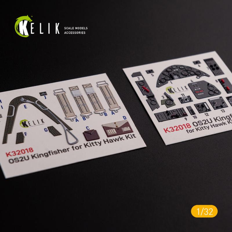 OS2U Kingfisher - Interior 3D-Decals [Kitty Hawk]