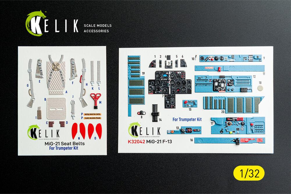 MiG-21 F-13 Export version – Interior 3D-Decals [Trumpeter]