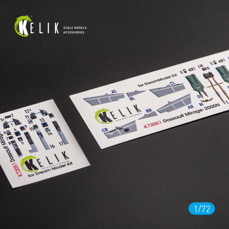 Mirage - 2000N - Interior 3D-Decals [Dream Model]