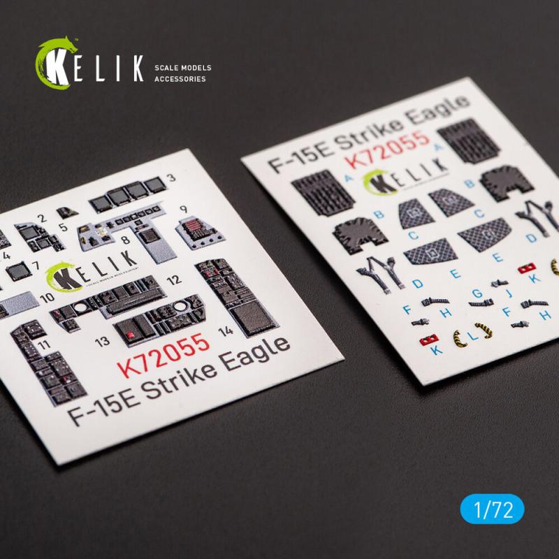 F-15E Strike Eagle - Interior 3D-Decals [Revell]