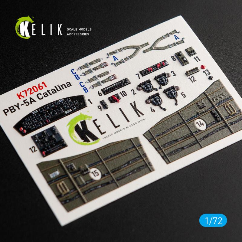 PBY-5A Catalina - Interior 3D-Decals [Academy]