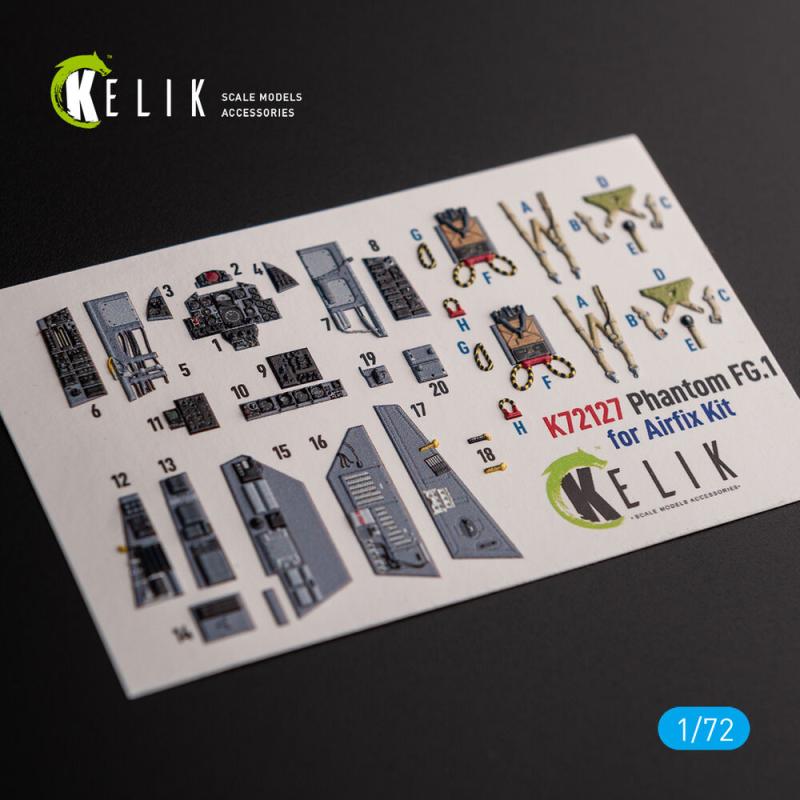 FG.1 Phantom - Interior 3D-Decals [Airfix]