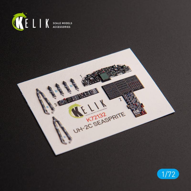 UH-2C SEASPRITE - Interior 3D-Decals [Clear Prop]