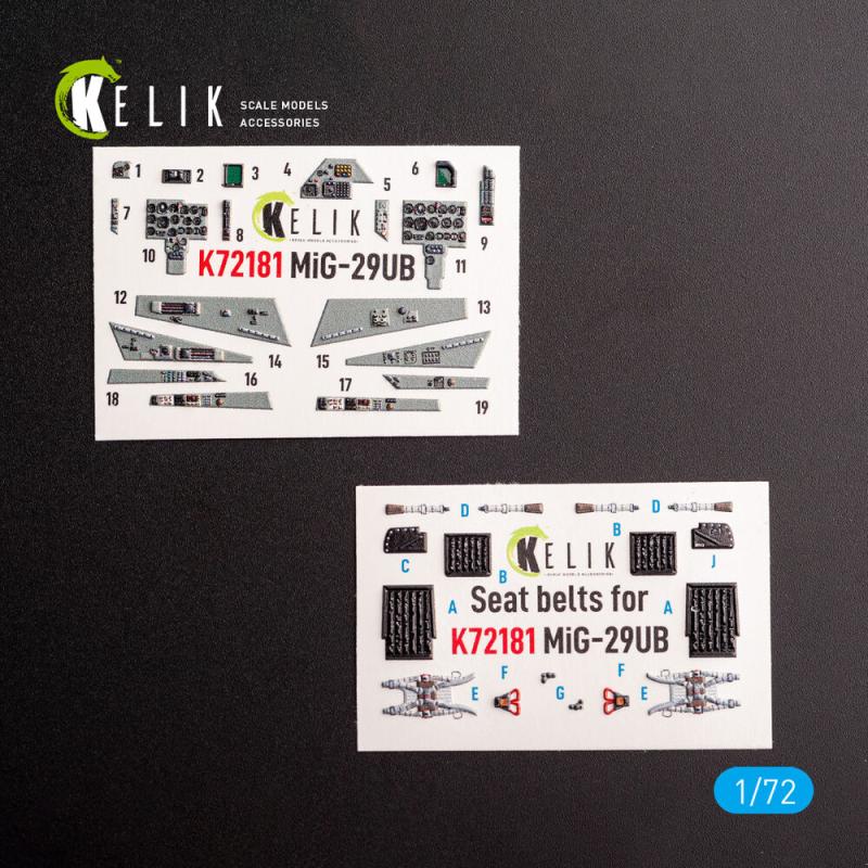 MiG-29UB – Interior 3D-Decals [IBG]