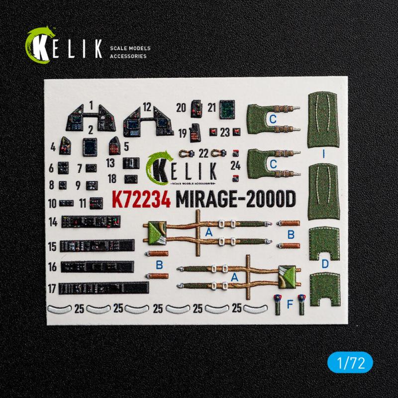 Mirage-2000D - Interior 3D-Decals [Dream Model]