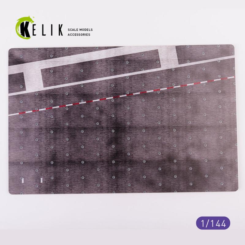 CVN 78 Gerald Ford Type 2 – Base – Acrylic 3 mm (280 x 180 mm) (170 g)