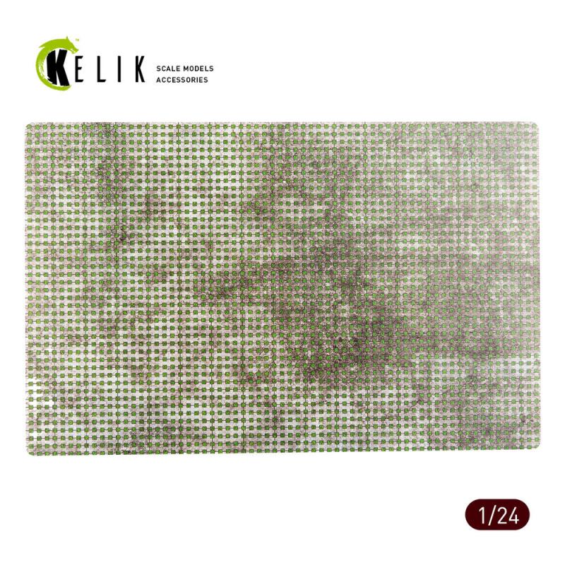 Parking Grid Grass – Base – Acrylic 3 mm (280 x 180 mm) (170 g)