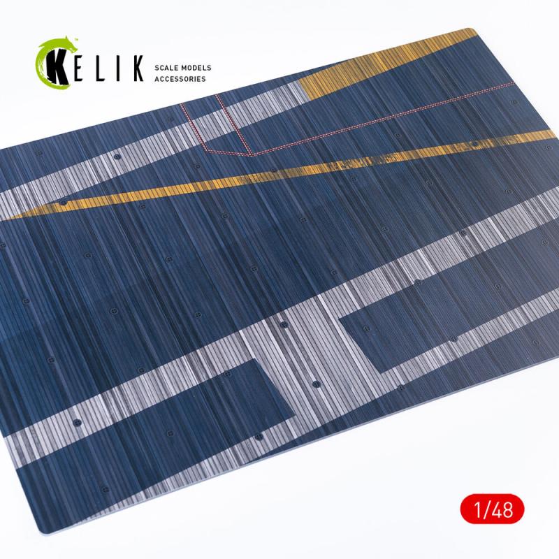 USS Bon Homme Richards (CV-31) 1962 – Acrylic 3 mm (410 x 270 mm) (410 g)