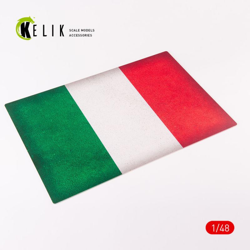 Italy Flag – Acrylic 3 mm (410 x 270 mm) (410 g)